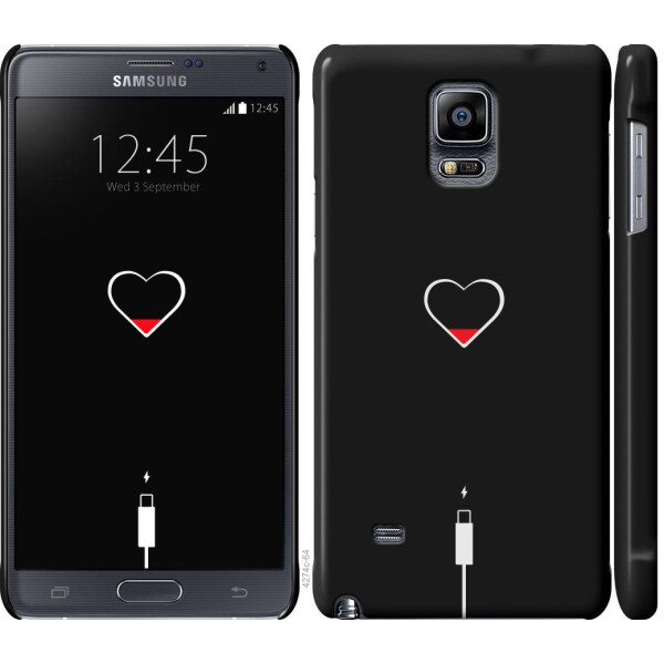 

Чехол на Samsung Galaxy Note 4 N910H Подзарядка (04798)