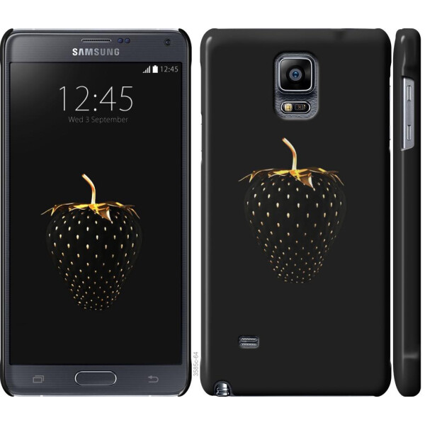 

Чехол на Samsung Galaxy Note 4 N910H Черная клубника (04798)