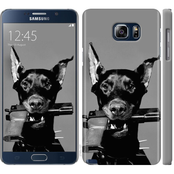 

Чехол на Samsung Galaxy Note 5 N920C Доберман (04798)