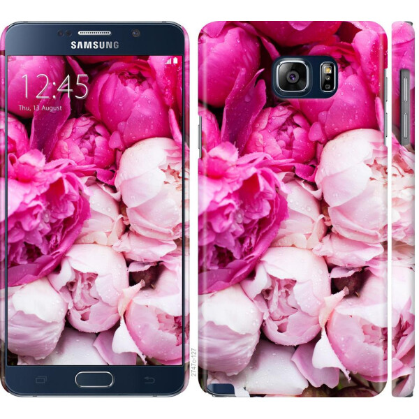 

Чехол на Samsung Galaxy Note 5 N920C Розовые пионы (04798)