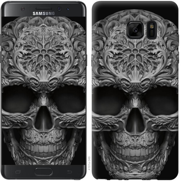 

Чехол на Samsung Galaxy Note 7 Duos N930F skull-ornament (04798)