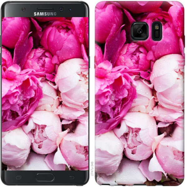 

Чехол на Samsung Galaxy Note 7 Duos N930F Розовые пионы (04798)