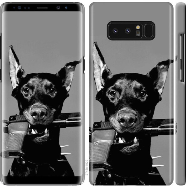 

Чехол на Samsung Galaxy Note 8 Доберман (04798)