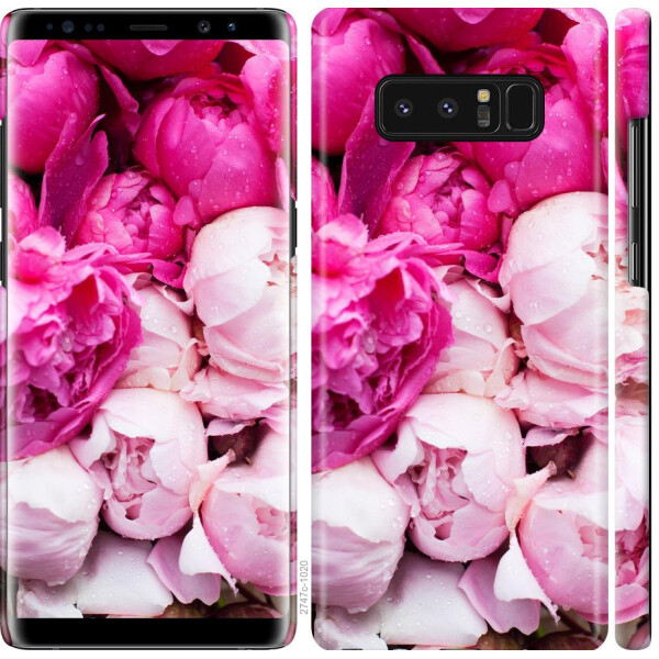 

Чехол на Samsung Galaxy Note 8 Розовые пионы (04798)