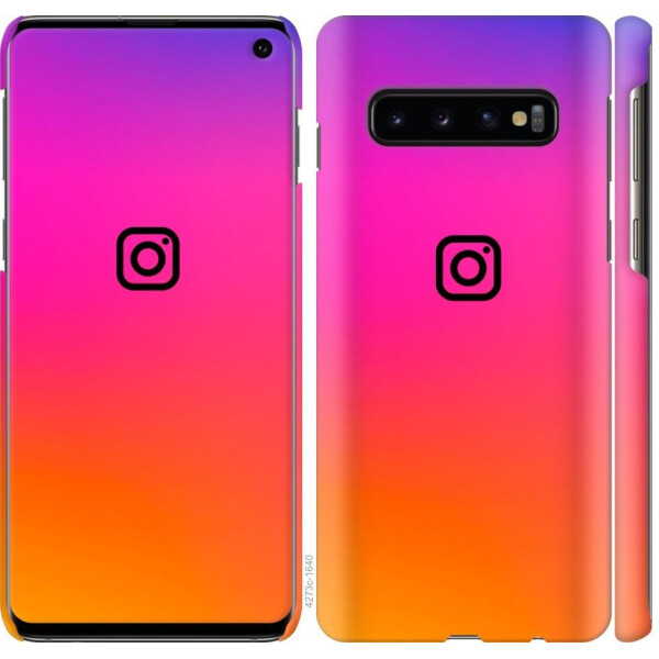 

Чехол на Samsung Galaxy S10 Instagram (04798)