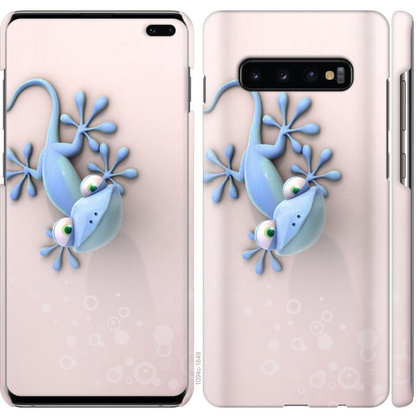 

Чехол на Samsung Galaxy S10 Plus Геккончик (04798)