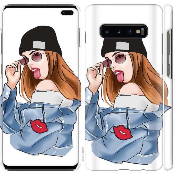 

Чехол на Samsung Galaxy S10 Plus Девушка v3 (04798)