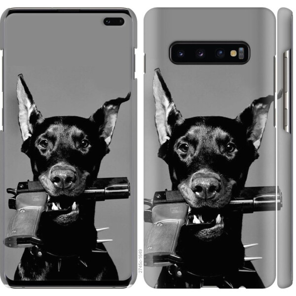

Чехол на Samsung Galaxy S10 Plus Доберман (04798)