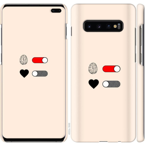 

Чехол на Samsung Galaxy S10 Plus Любовь и ум (04798)