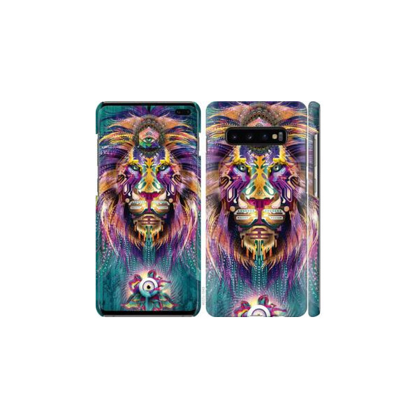 

Чехол на Samsung Galaxy S10 Plus Люминесцентный лев (04798)