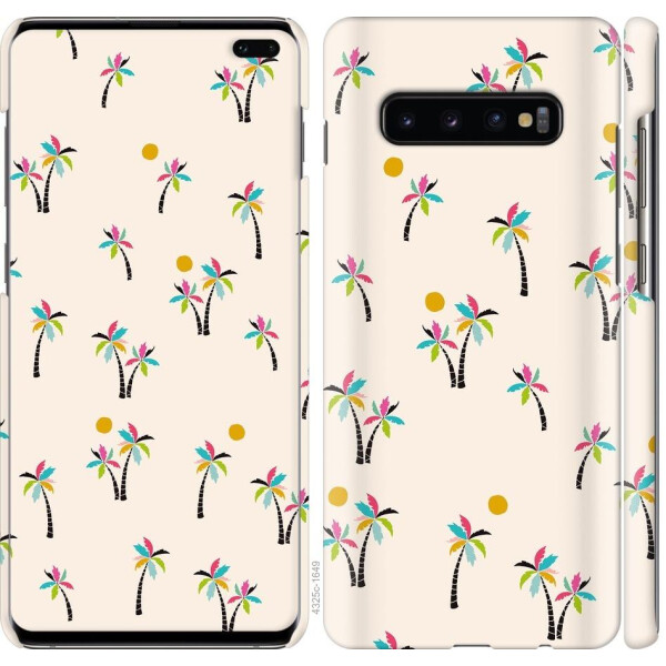 

Чехол на Samsung Galaxy S10 Plus Пальмочки (04798)