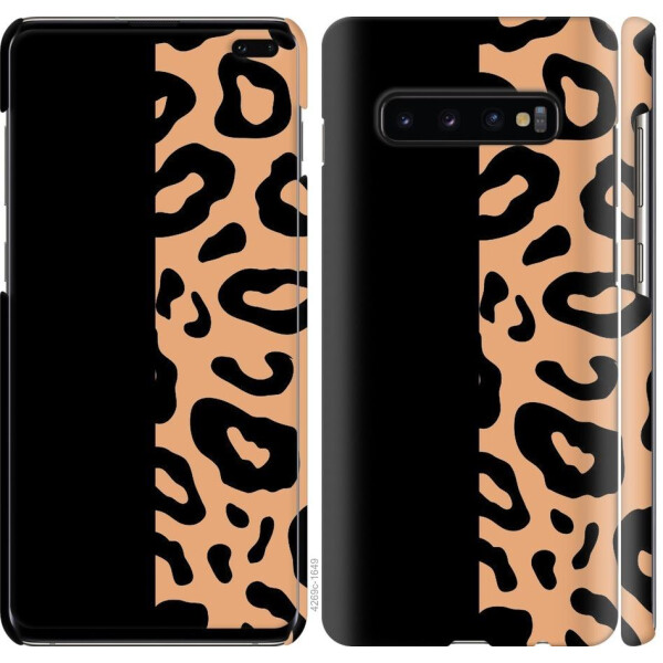 

Чехол на Samsung Galaxy S10 Plus Пятна леопарда (04798)
