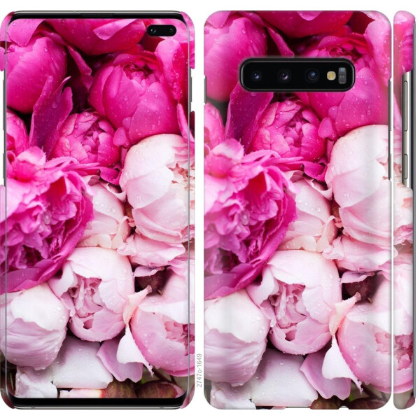 

Чехол на Samsung Galaxy S10 Plus Розовые пионы (04798)