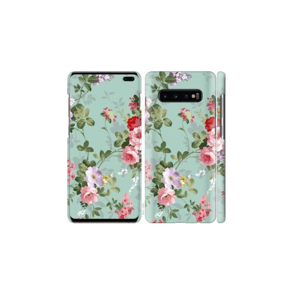 

Чехол на Samsung Galaxy S10 Plus Цветочные обои 2 (04798)