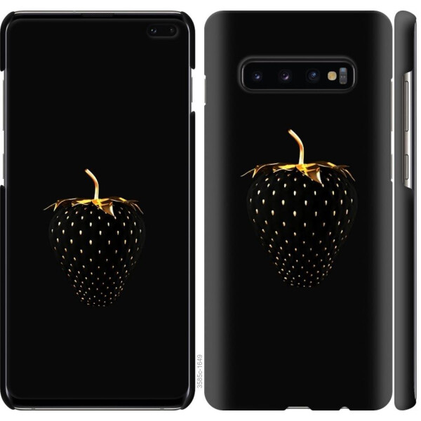 

Чехол на Samsung Galaxy S10 Plus Черная клубника (04798)