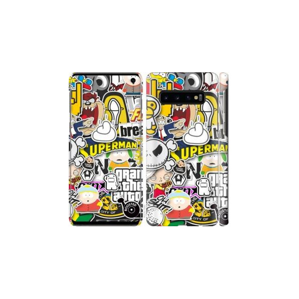 

Чехол на Samsung Galaxy S10 Popular logos (04798)