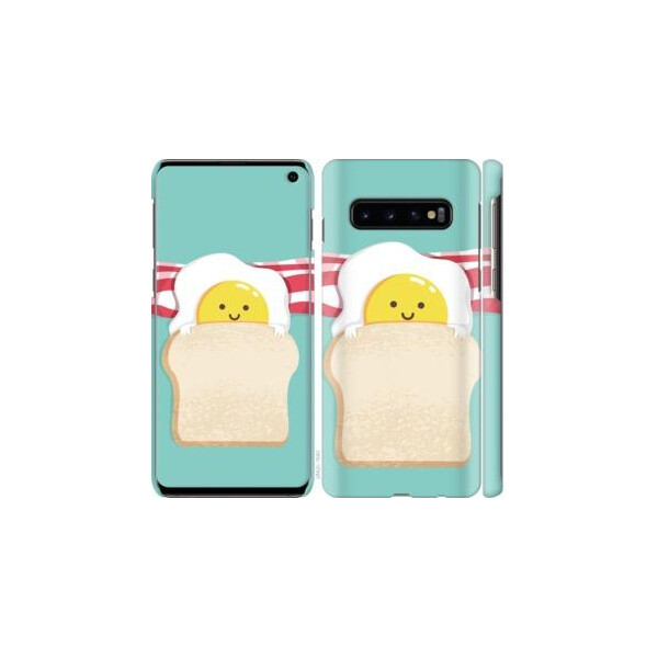 

Чехол на Samsung Galaxy S10 Веселая глазунья (04798)