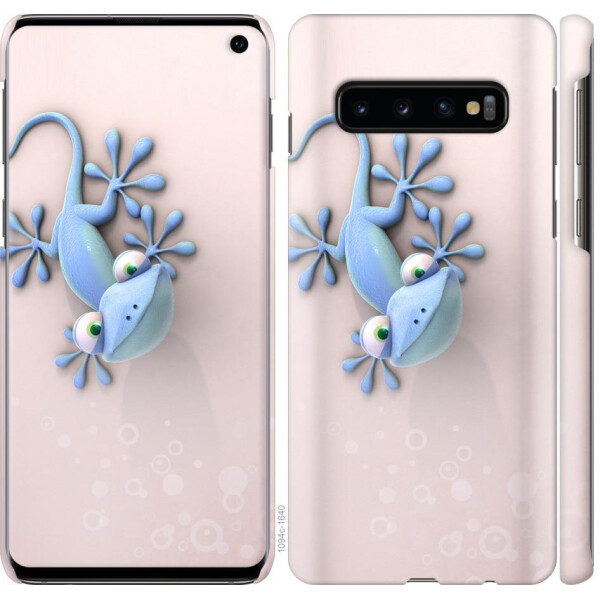 

Чехол на Samsung Galaxy S10 Геккончик (04798)