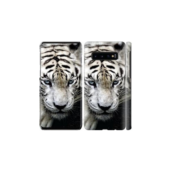 

Чехол на Samsung Galaxy S10 Грустный белый тигр (04798)