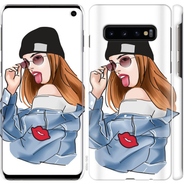 

Чехол на Samsung Galaxy S10 Девушка v3 (04798)
