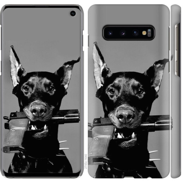

Чехол на Samsung Galaxy S10 Доберман (04798)