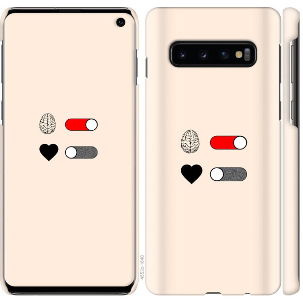 

Чехол на Samsung Galaxy S10 Любовь и ум (04798)