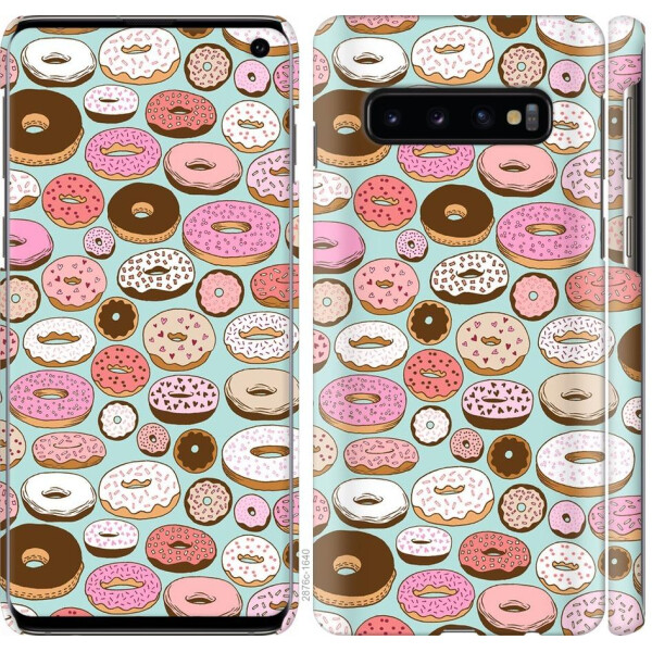 

Чехол на Samsung Galaxy S10 Пончики в глазури (04798)