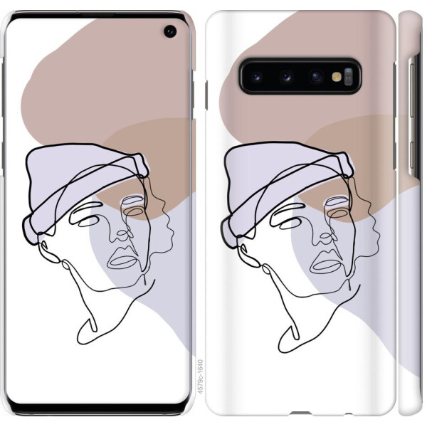 

Чехол на Samsung Galaxy S10 Силуэт (04798)