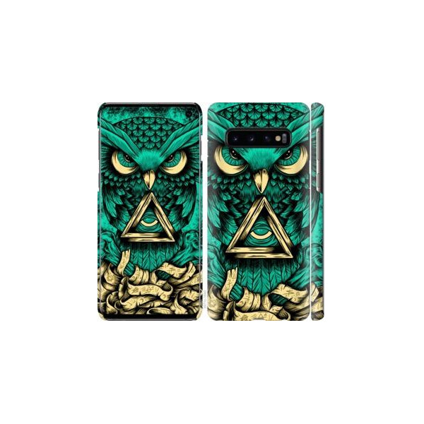 

Чехол на Samsung Galaxy S10 Сова Арт-тату (04798)