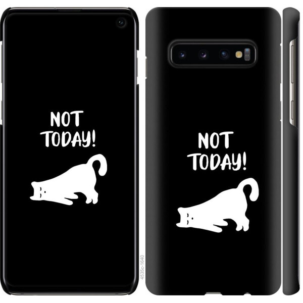 

Чехол на Samsung Galaxy S10 Уставший кот (04798)