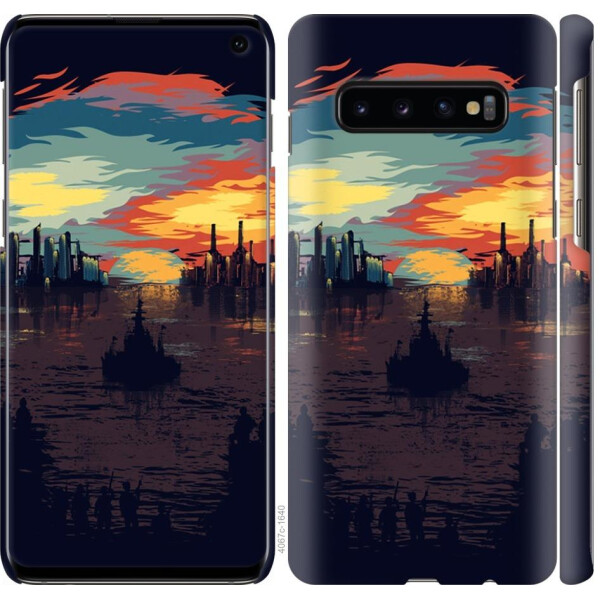 

Чехол на Samsung Galaxy S10 Череп-абстракция (04798)