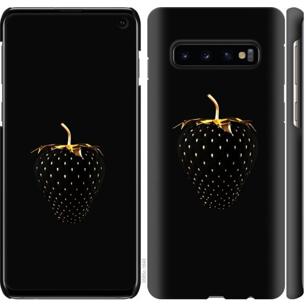 

Чехол на Samsung Galaxy S10 Черная клубника (04798)