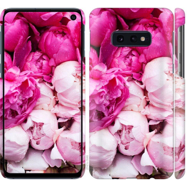

Чехол на Samsung Galaxy S10e Розовые пионы (04798)