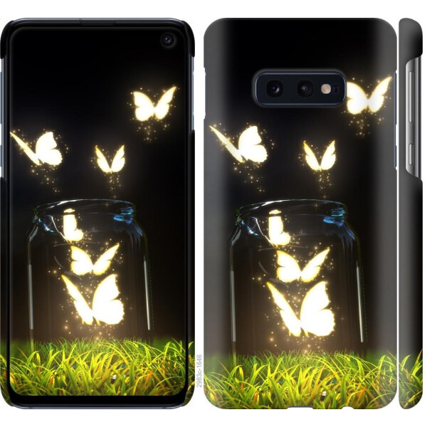 

Чехол на Samsung Galaxy S10e Светящиеся бабочки (04798)