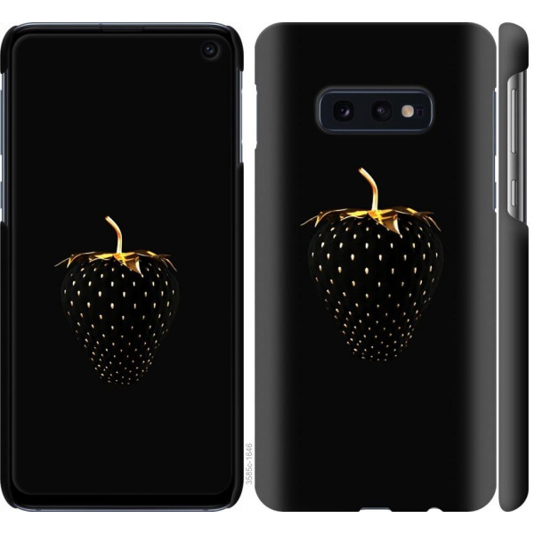 

Чехол на Samsung Galaxy S10e Черная клубника (04798)