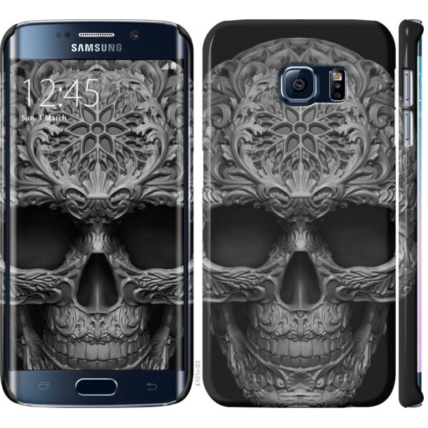 

Чехол на Samsung Galaxy S6 Edge G925F skull-ornament (04798)
