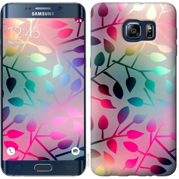 

Чехол на Samsung Galaxy S6 Edge Plus G928 Листья (04798)