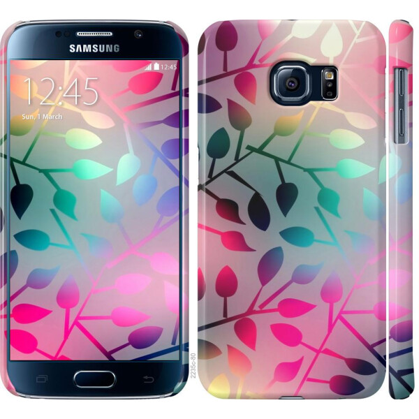 

Чехол на Samsung Galaxy S6 G920 Листья (04798)