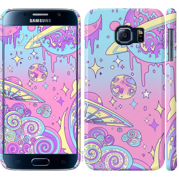 

Чехол на Samsung Galaxy S6 G920 Розовая галактика (04798)