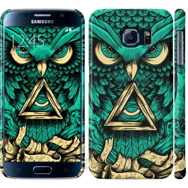 

Чехол на Samsung Galaxy S6 G920 Сова Арт-тату (04798)