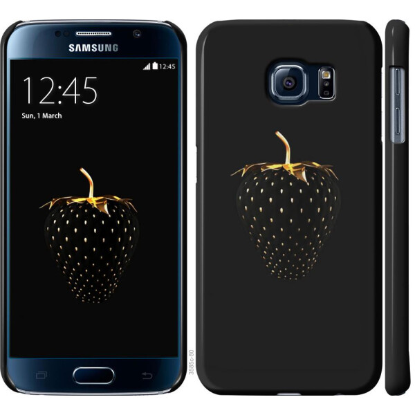 

Чехол на Samsung Galaxy S6 G920 Черная клубника (04798)