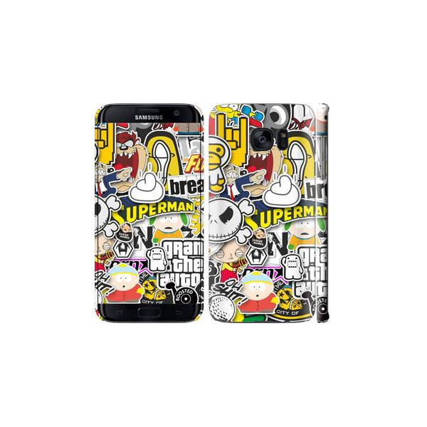 

Чехол на Samsung Galaxy S7 Edge G935F Popular logos (04798)