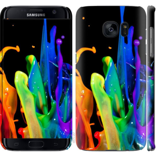 

Чехол на Samsung Galaxy S7 Edge G935F брызги краски (04798)