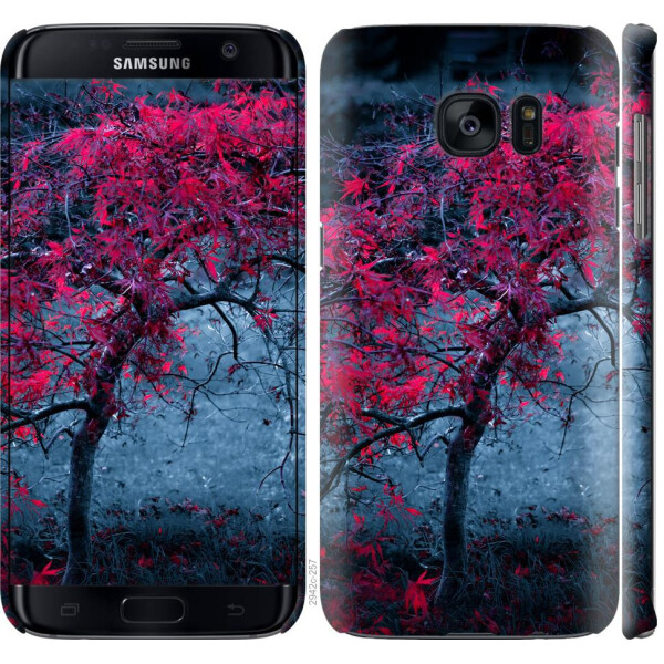 

Чехол на Samsung Galaxy S7 Edge G935F Дерево с яркими листьями (04798)