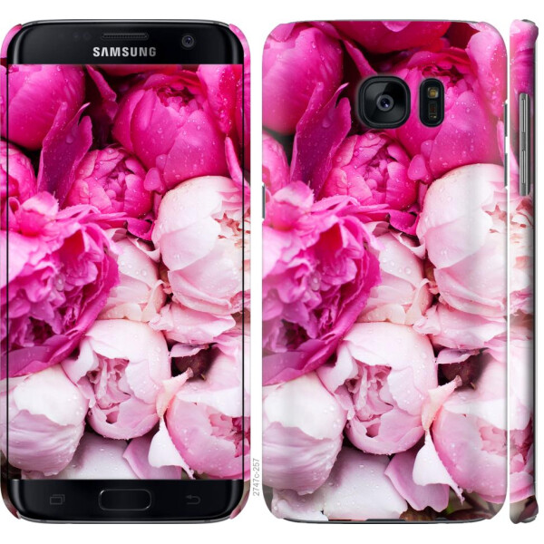 

Чехол на Samsung Galaxy S7 Edge G935F Розовые пионы (04798)