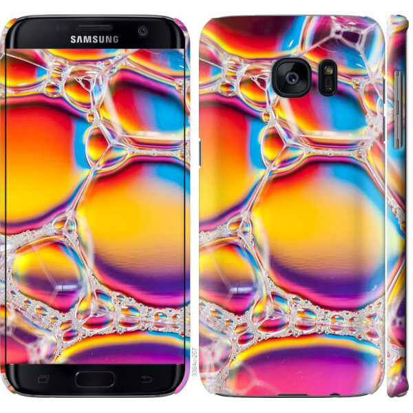 

Чехол на Samsung Galaxy S7 Edge G935F Цветные пузыри (04798)