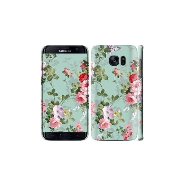 

Чехол на Samsung Galaxy S7 Edge G935F Цветочные обои 2 (04798)