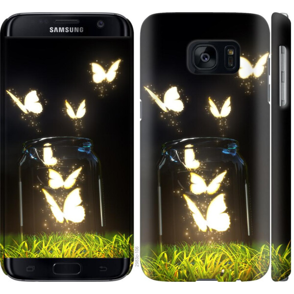 

Чехол на Samsung Galaxy S7 G930F Светящиеся бабочки (04798)