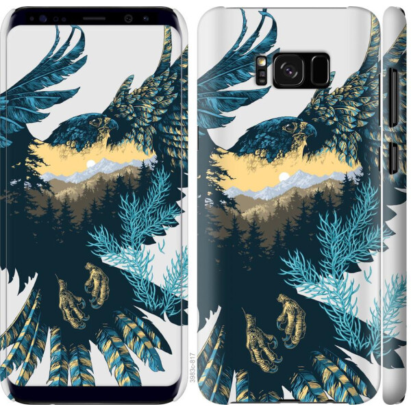 

Чехол на Samsung Galaxy S8 Plus Арт-орел на фоне природы (04798)
