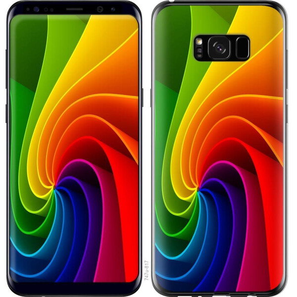 

Чехол на Samsung Galaxy S8 Plus Радужный вихрь (04798)